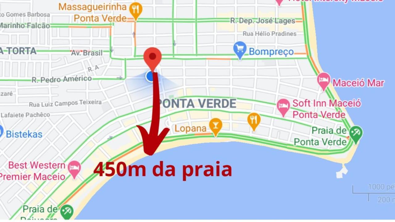 Apartamento Ponta Verde 3 Suites Maceió المظهر الخارجي الصورة